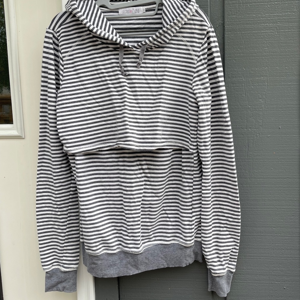 Latched Mama Nursing Hoodie/Sweatshirt